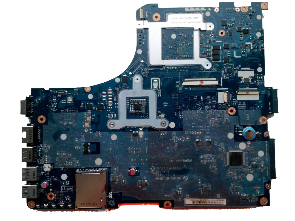 Board Lenovo Y500 Parte LA 8692P Ref CLLY500 BOGOTA COMPULAPTOP 2