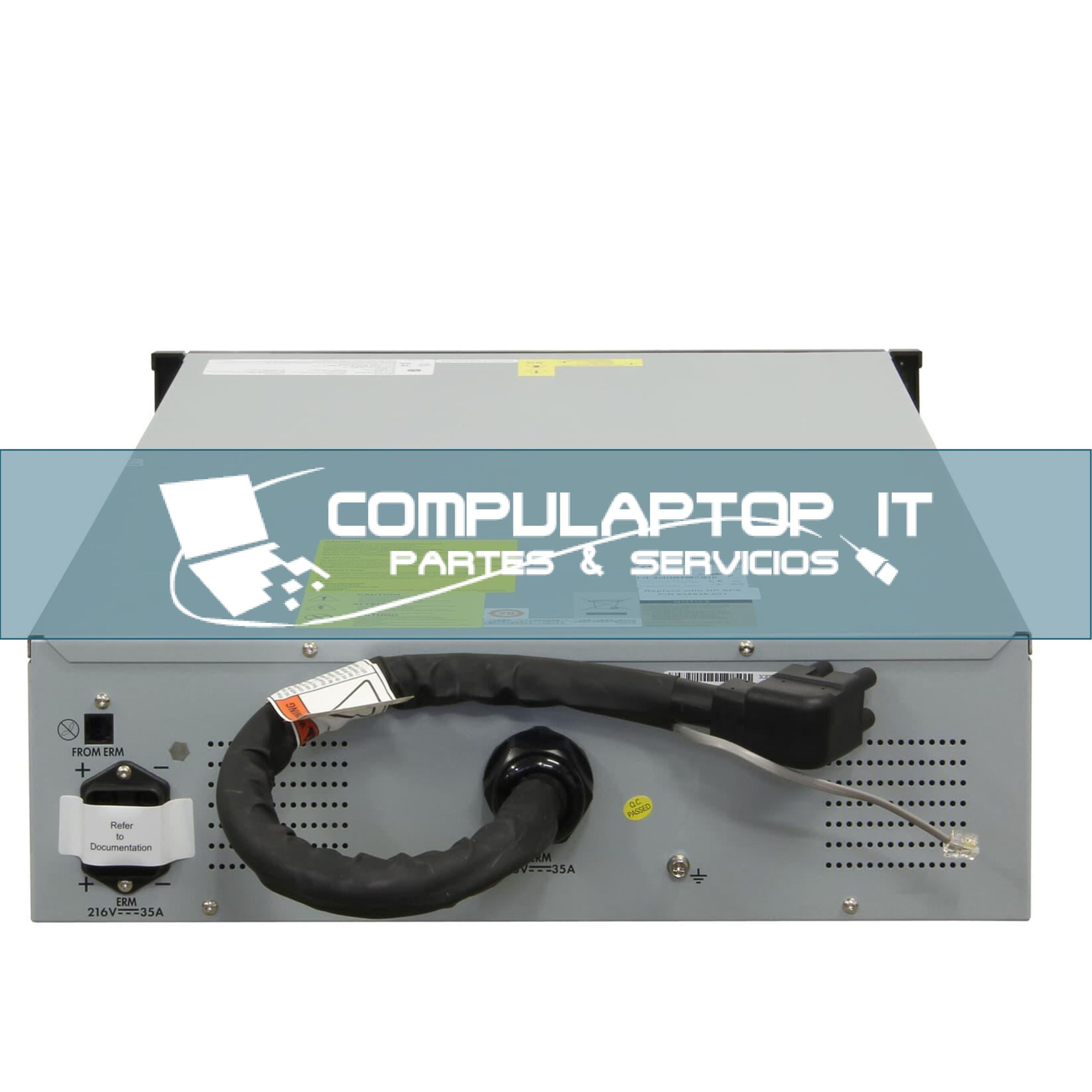 Extended Runtime Module HP R5 AND 7KVA 3U Kit Parte: Af464a