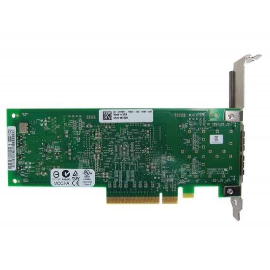 Dell QLogic 8gb Dual Port Fibra Optica Parte 0kv00h Ref CLDLLQ8GBDP 1