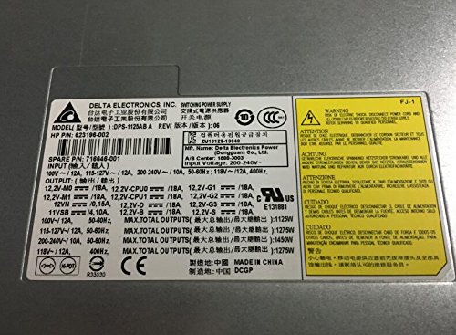 Fuente De Poder Hp Workstation 320z820 Parte 623196 002 Ref CLFDPHPW320Z820 1