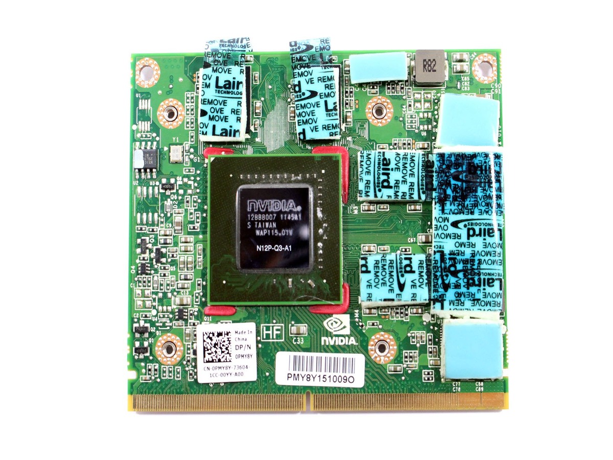 Nvidia Quadro 2000m Modelo N12P Q3 A1 Ref CLNK2000M 2