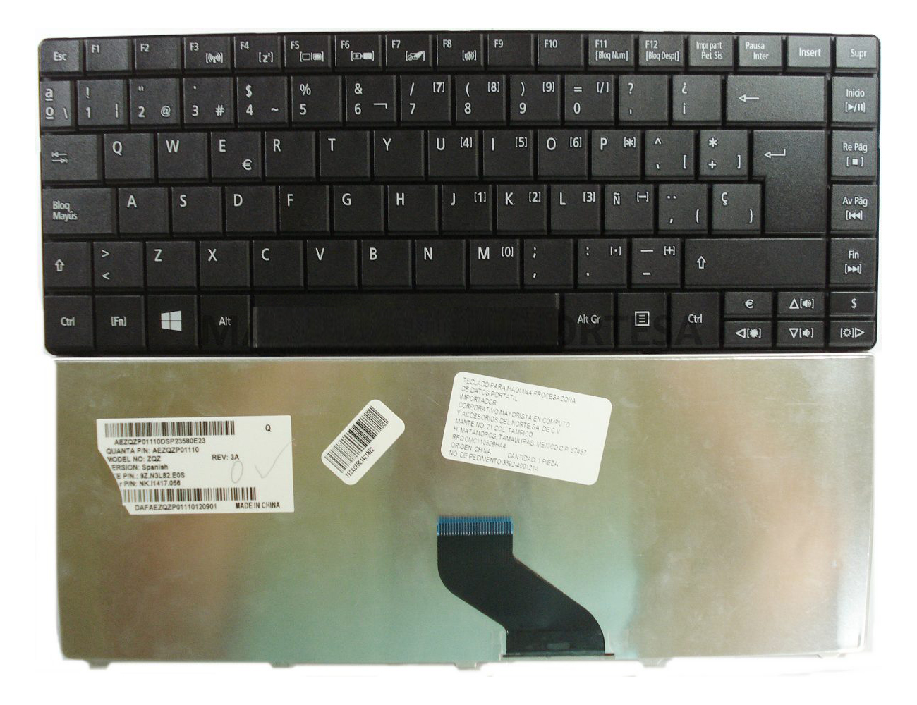 Teclado Acer Aspire E1 431E1 471 Parte AEZQZP01010 Ref CLACSE1431471 COMPULAPTOP BOGOTA 2 1