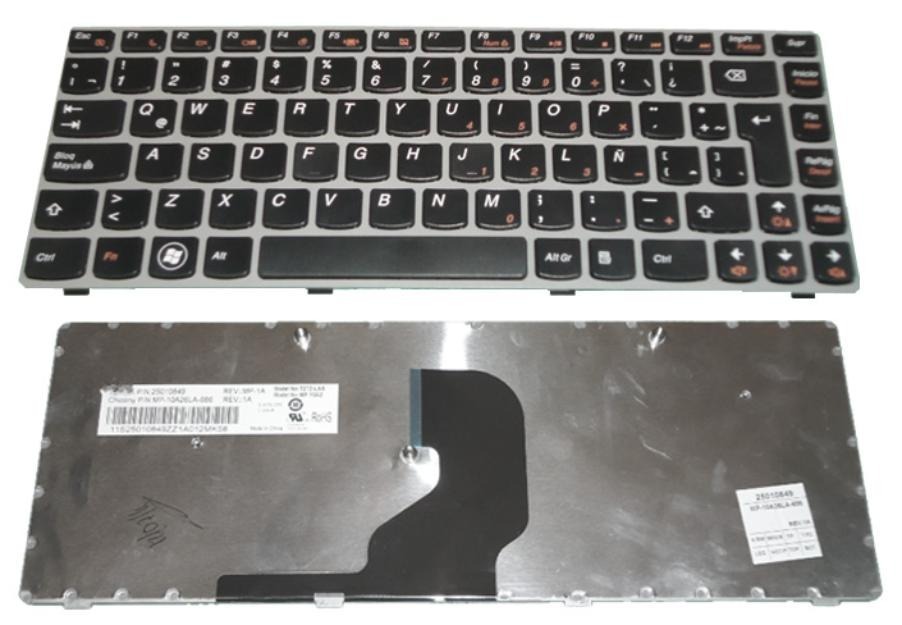 Teclado Lenovo Z450Z460 Parte 25 010849 Ref CLLz450z460 COMPULAPTOP BOGOTA 1